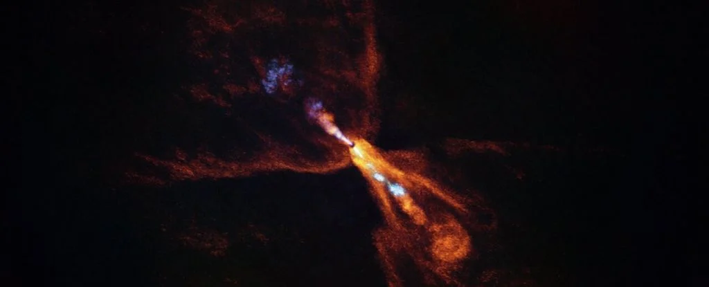 Astronomers Catch Birth of a New Solar System — A Cosmic First in Human History 2 ALMA Image of HOPS-315 – A Baby Star in the Making