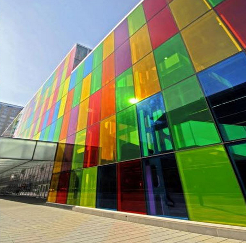 Colorful Solar Panels in Architecture