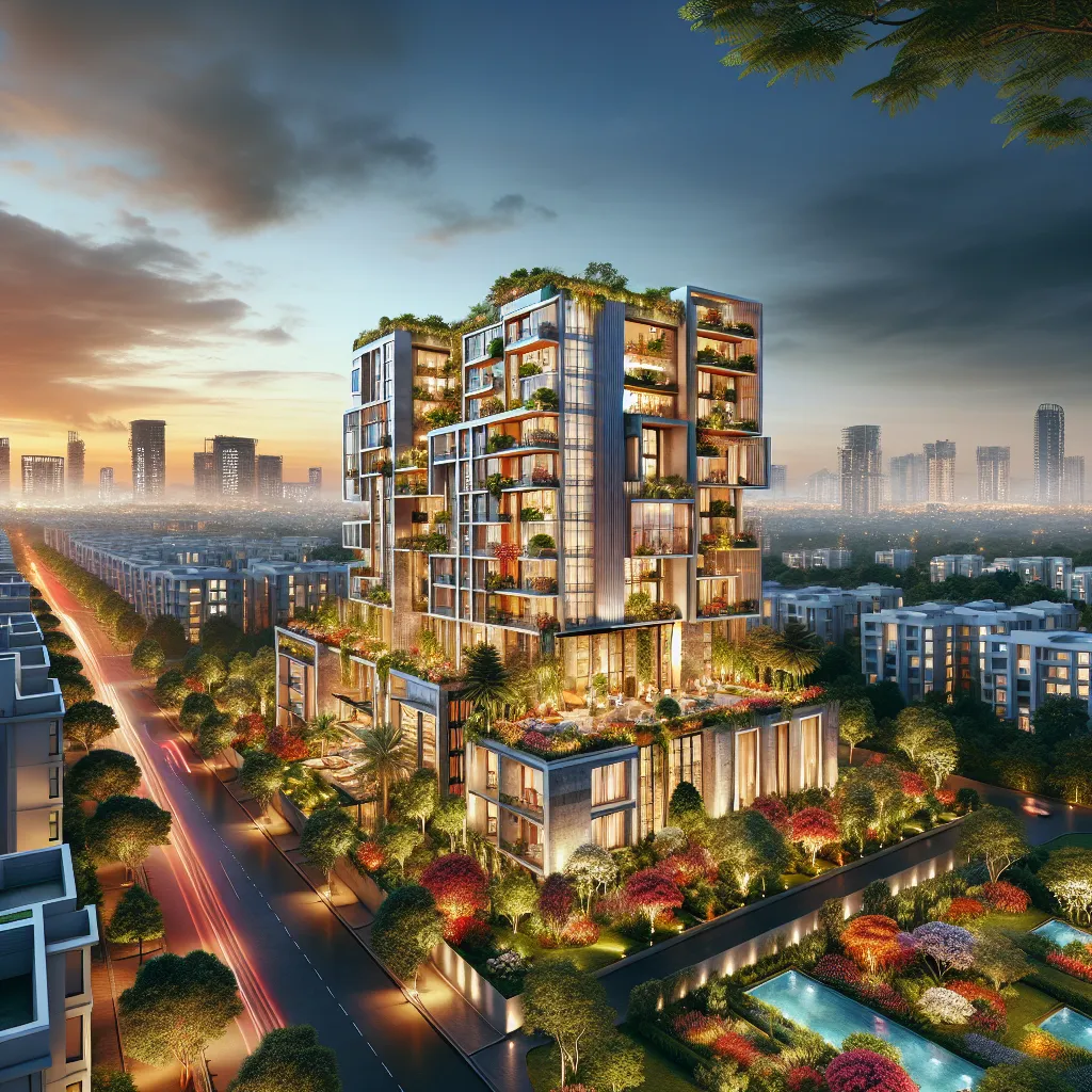 The Future of Luxury Living in Bangalore: Trends You Should Know About 2 Luxurious high-rise residential towers