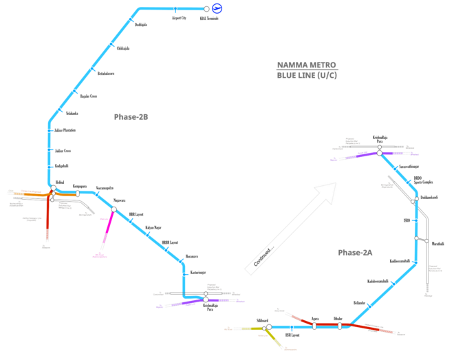 How the Upcoming Metro in Devanahalli Will Revolutionize Connectivity 3 Namma Metro Blue Line