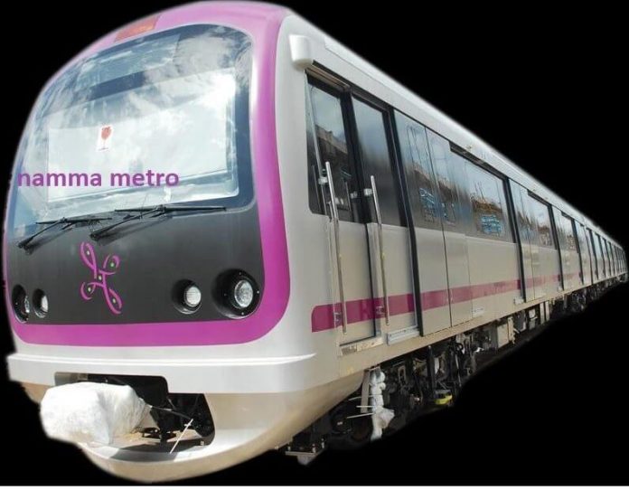 How Bangalore’s Growing Infrastructure is Transforming the Real Estate Landscape 2 Namma Metro train in action