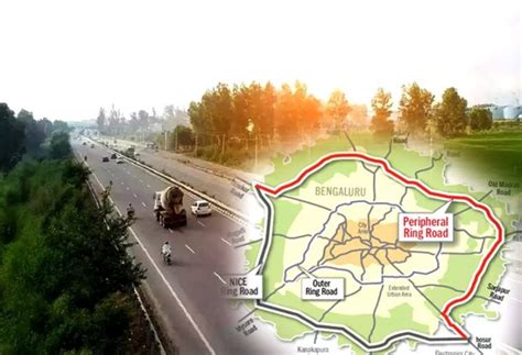 How Bangalore’s Growing Infrastructure is Transforming the Real Estate Landscape 3 Peripheral Ring Road master plan and aerial view