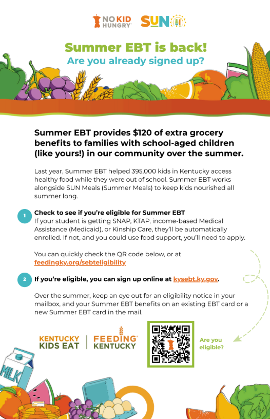 School Guide to Summer EBT