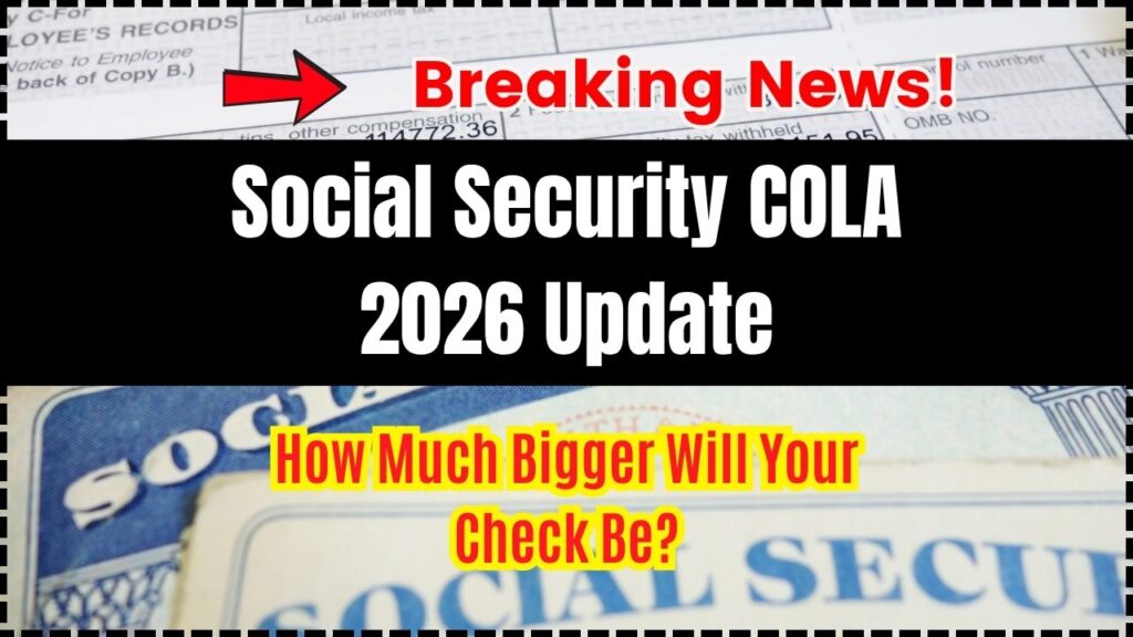 Social Security COLA 2026 Update: How Much Bigger Will Your Check Be, According to July’s Estimate? 1 Social Security COLA 2026 Update