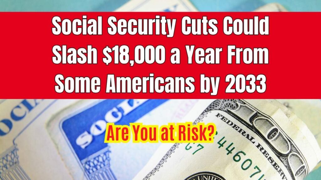 Social Security Cuts Could Slash $18,000 a Year From Some Americans by 2033 — Are You at Risk? 1 Social Security Cuts Could Slash $18,000 a Year From Some Americans by 2033