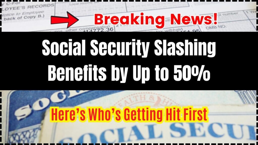 Social Security Slashing Benefits by Up to 50% — Here’s Who’s Getting Hit First 1 Social Security Slashing Benefits by Up to 50%
