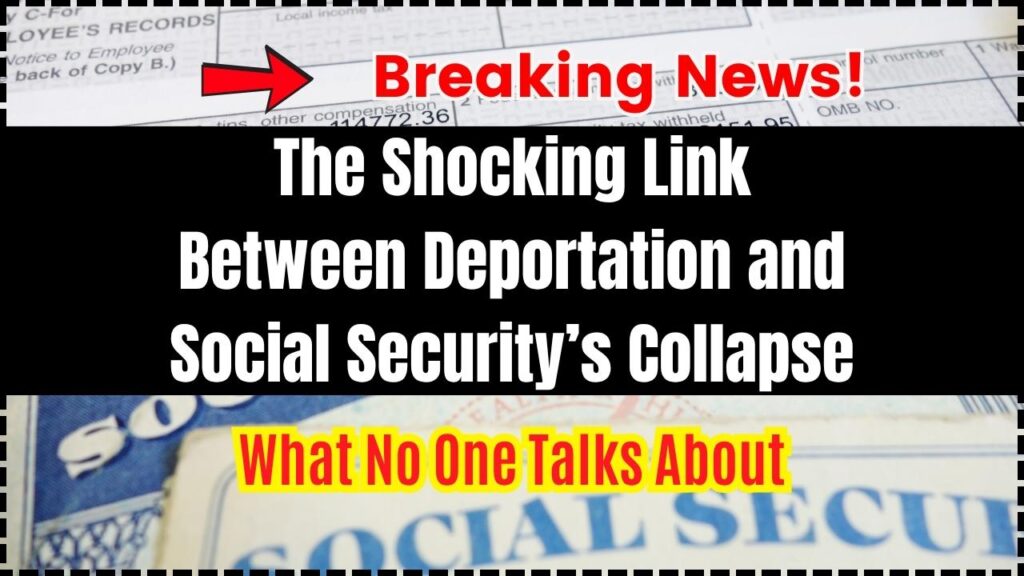 The Shocking Link Between Deportation and Social Security’s Collapse — What No One Talks About 1 The Shocking Link Between Deportation and Social Security’s Collapse