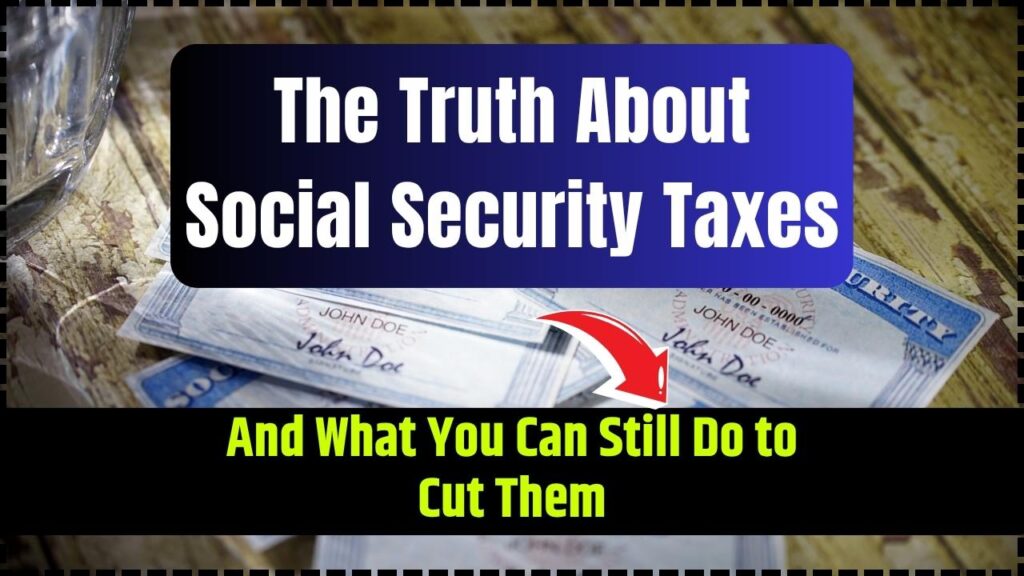 The Truth About Social Security Taxes and What You Can Still Do to Cut Them 1 The Truth About Social Security Taxes and What You Can Still Do to Cut Them