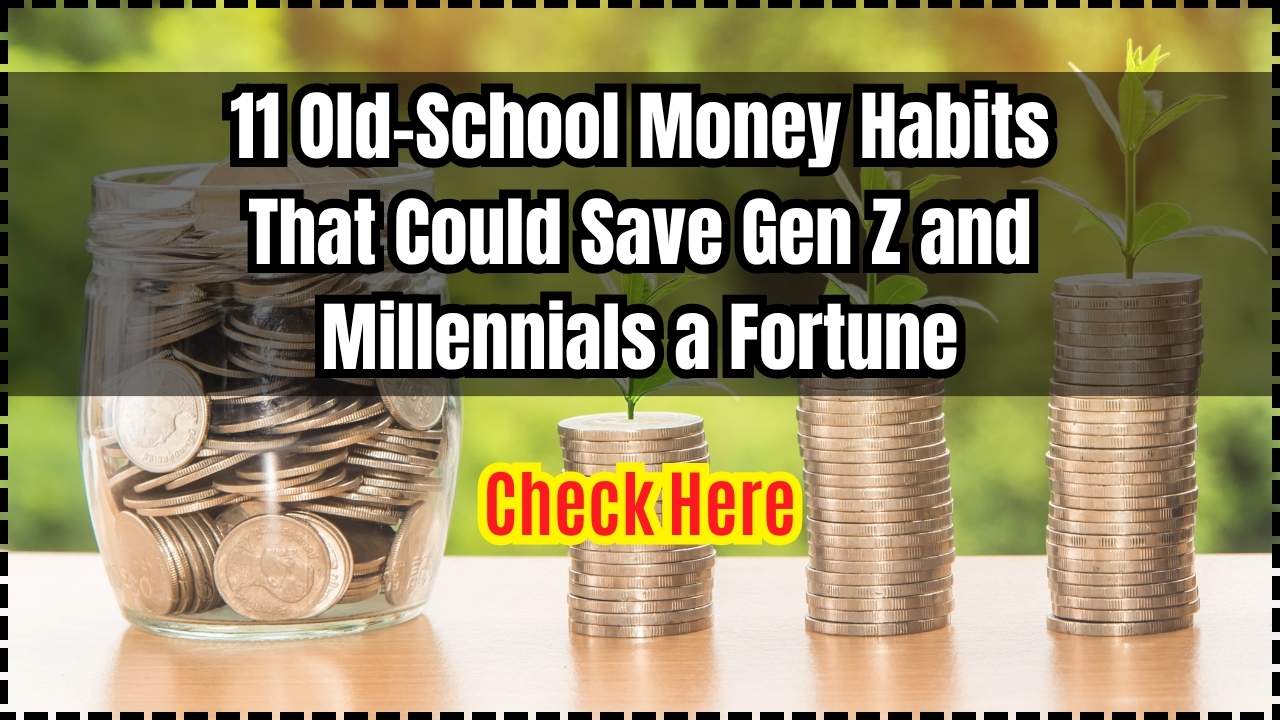 11 Old-School Money Habits That Could Save Gen Z and Millennials a Fortune