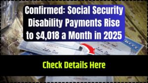 Confirmed Social Security Disability Payments Rise to $4,018 a Month in 2025