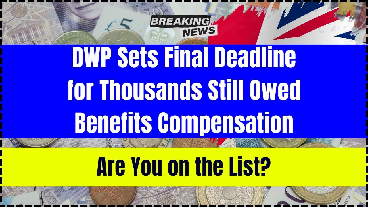 DWP Sets Final Deadline for Thousands Still Owed Benefits Compensation