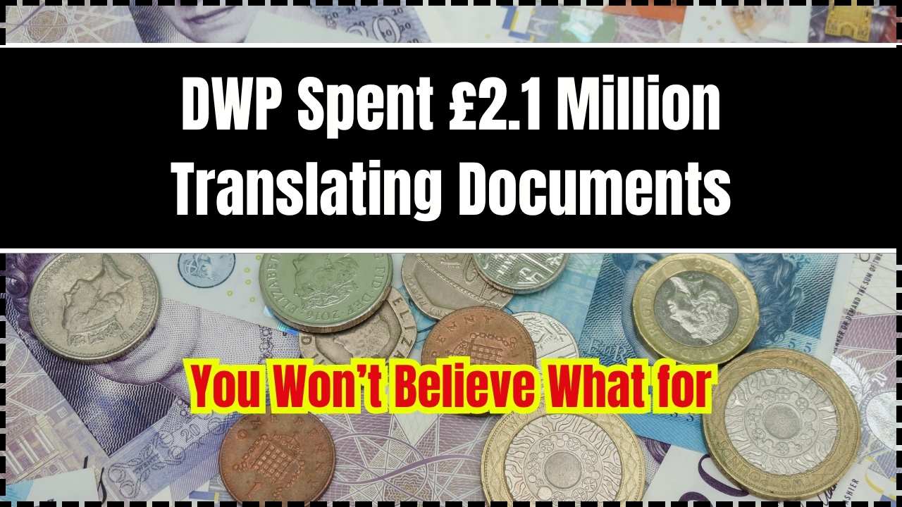 DWP Spent £2.1 Million Translating Documents