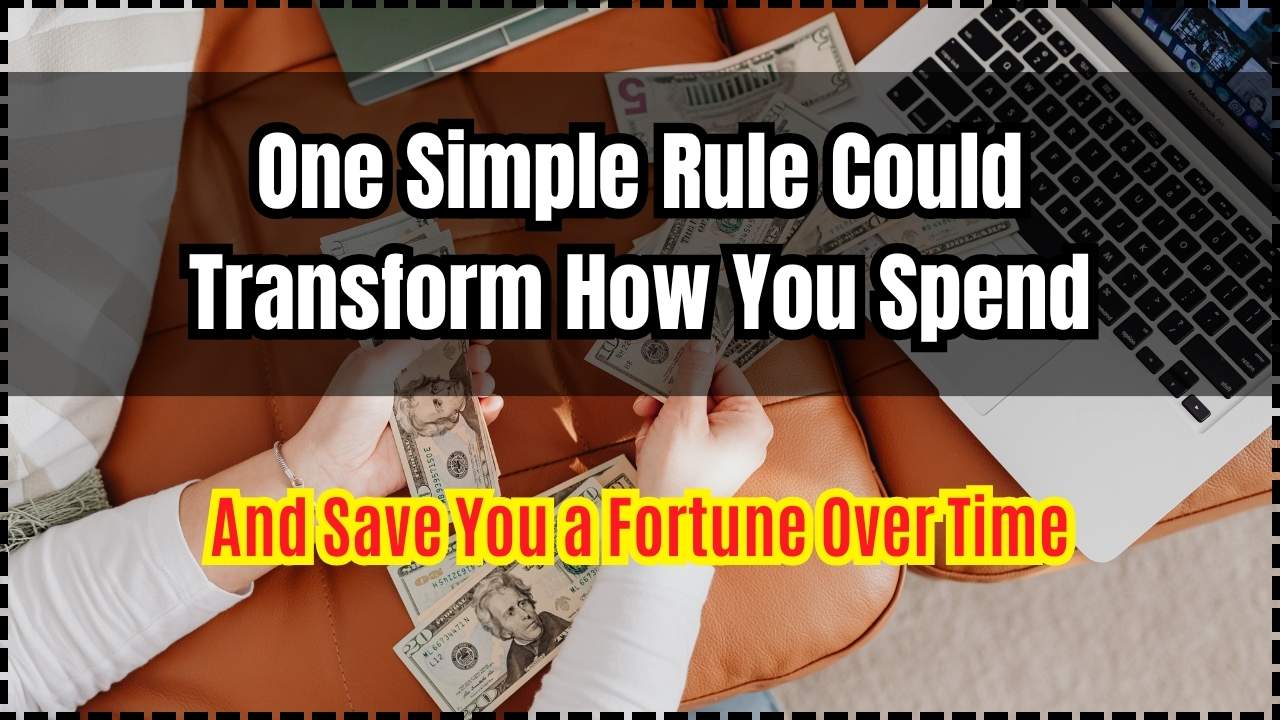 One Simple Rule Could Transform How You Spend