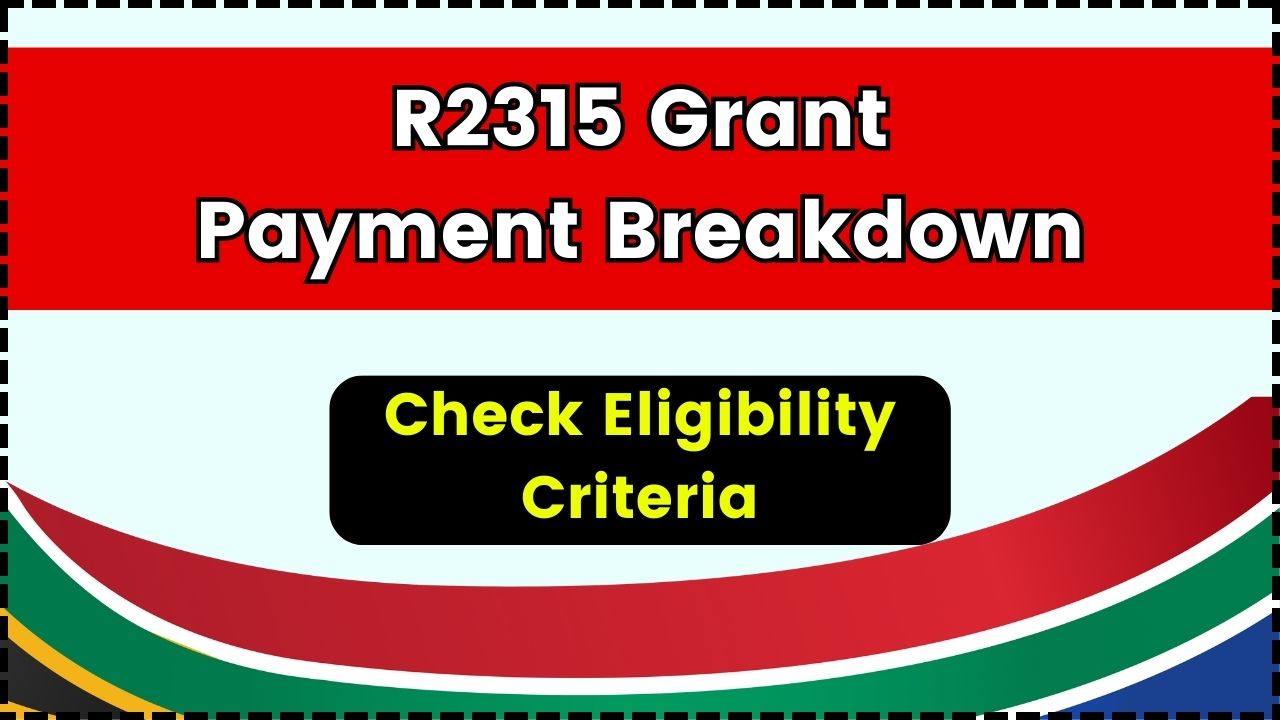 R2315 Grant Payment Breakdown