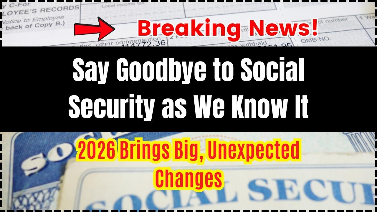 Say Goodbye to Social Security as We Know It