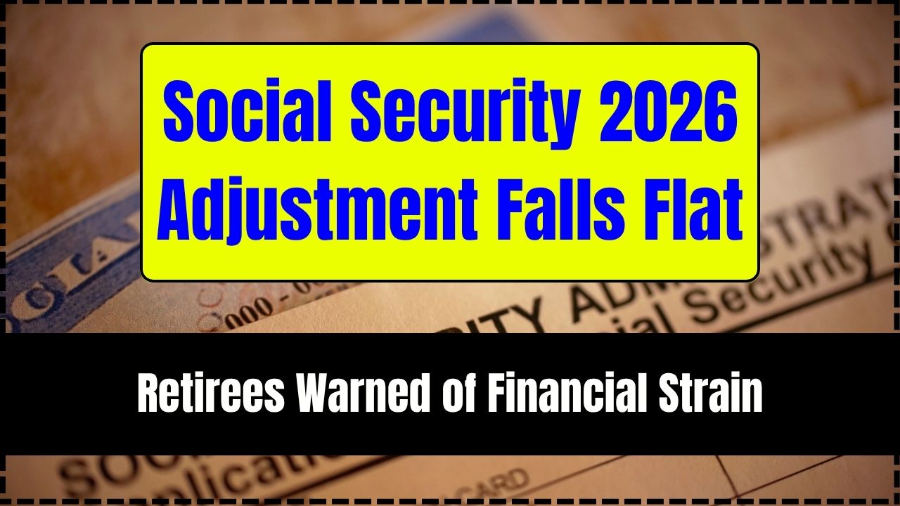 Social Security 2026 Adjustment Falls Flat