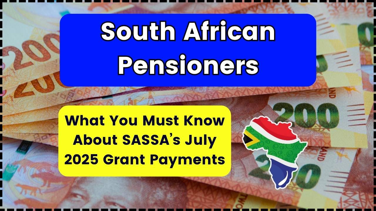 South African Pensioners What You Must Know About SASSA’s July 2025 Grant Payments