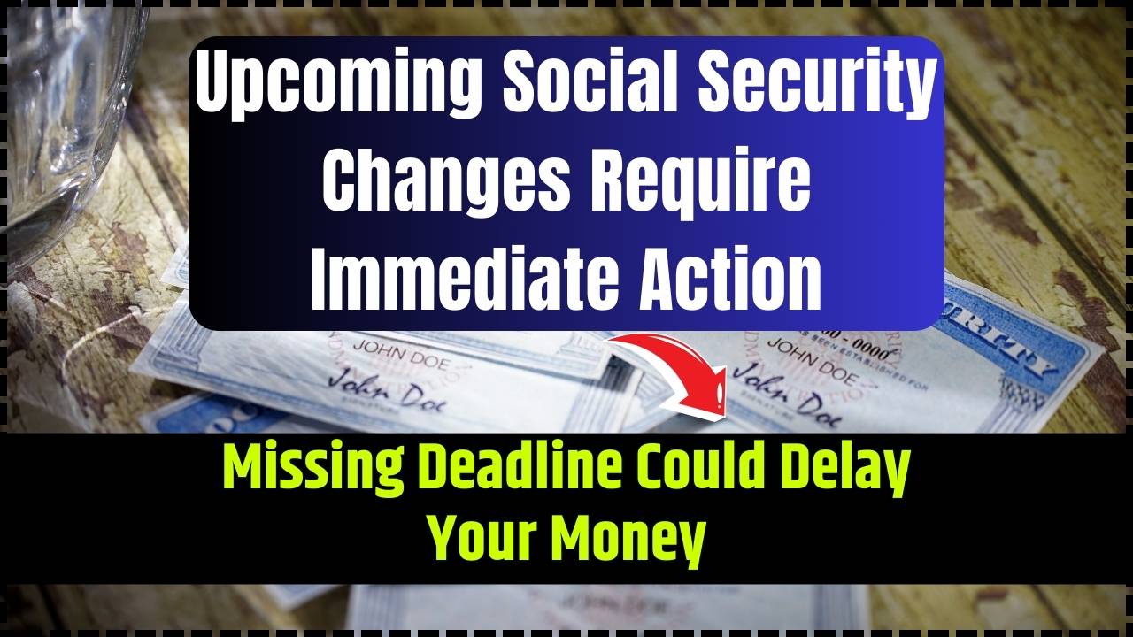 Upcoming Social Security Changes Require Immediate Action