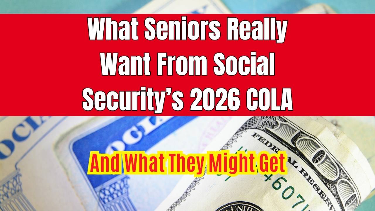 What Seniors Really Want From Social Security’s 2026 COLA
